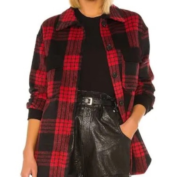 John + Jenn- Plaid Shacket - Picture 2 of 6